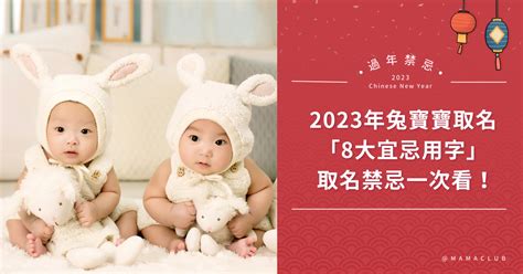 2023屬兔姓名學|百年一遇的金兔年！2023年兔寶寶取名禁忌，「8大宜。